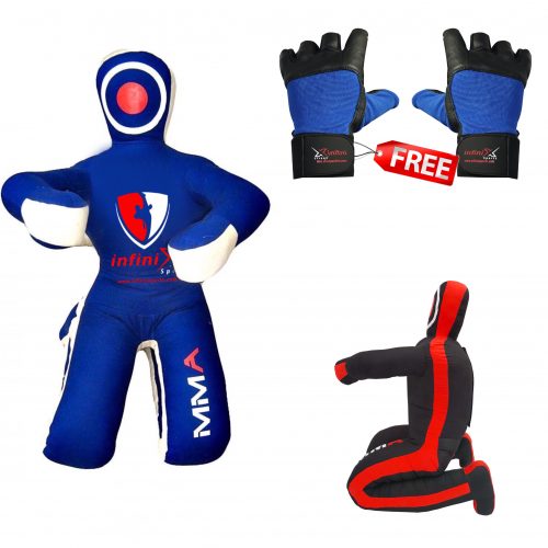 INFINIX MMA Grappling Dummy Blue/White unfilled