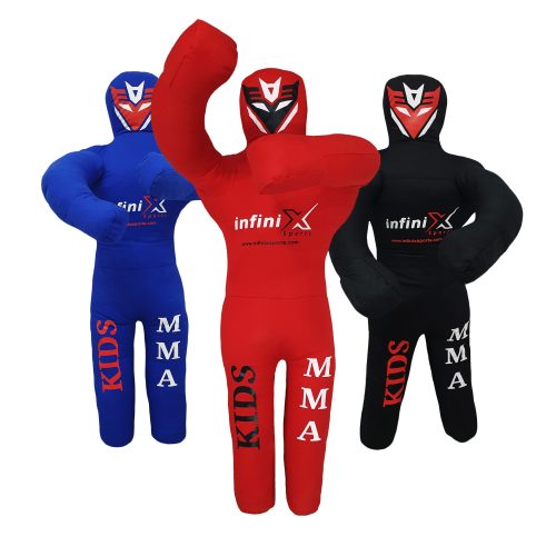 Infinix Sports Kids Grappling Dummy Unfilled 110cm Red