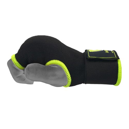 Infinix Sports Gel Padded Hand Wraps Gloves Fluorescent/Black